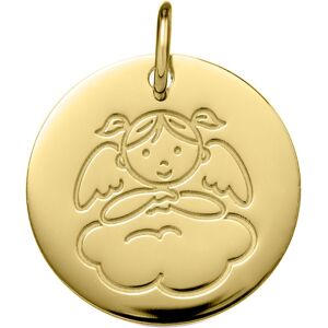 Orfeva Medaille ange petite fille sur un nuage