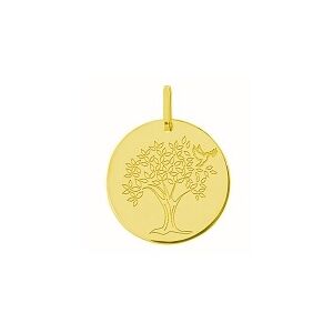 Orfeva Medaille arbre de vie et colombe (Or Jaune)