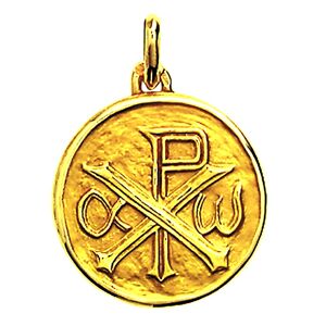Augis Médaille Augis Monogramme du Christ