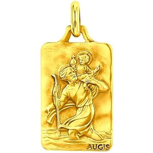 Médaille Augis St Christophe Rectangle