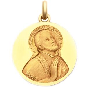 Medaille Becker Saint Francois Xavier