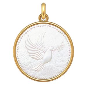 Manufacture Mayaud Medaille Colombe (Or & Nacre)