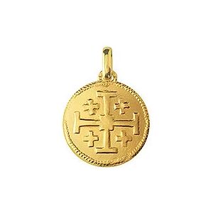 Monnaie de Paris - Médaille Croix de Jérusalem 23mm (Or Jaune)