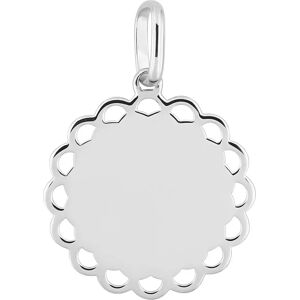 Orféva Médaille dentelle ajourée argent