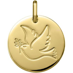 Orfeva Medaille Envol de la Colombe au Rameau (Or Jaune 9K)