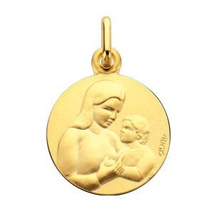 Augis Médaille La Vierge et l'Enfant (Or Jaune)