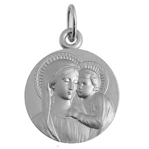 Martineau Medaille Vierge et l'enfant