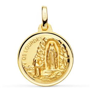 Orféva Médaille Notre-Dame de Lourdes (Or Jaune 9k)