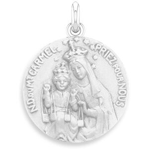 Médaille Becker Notre-Dame du Mont Carmel (argent) - Publicité