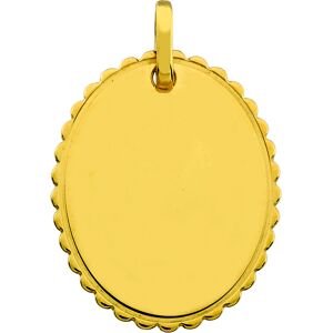 Orfeva Pendentif Ovale en Dentelle (or jaune 9 carats)