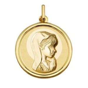 Orféva Médaille Petite Vierge Or Jaune