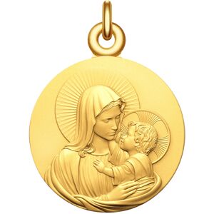 Manufacture Mayaud Medaille bapteme Vierge a l'enfant - vermeil