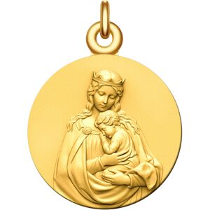 Manufacture Mayaud Medaille bapteme Vierge couronnee