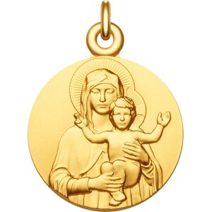 Manufacture Mayaud Médaille Vierge à l'Enfant bénissant en vermeil