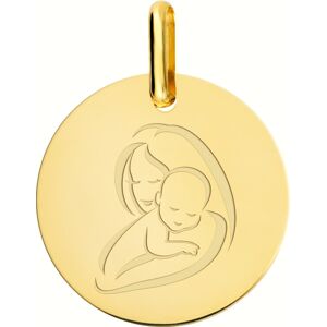 Orféva Medaille Vierge à l'Enfant Moderne