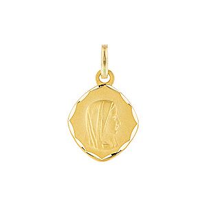 Orféva Médaille Vierge Ovale