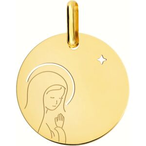 Orféva Médaille Vierge en prière à l'étoile (Or Jaune 18K)