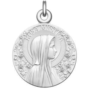 Manufacture Mayaud Médaille la Vierge Rosa Mystica en Argent