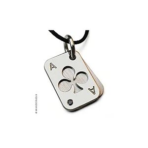 Mikado Pendentif Mikado Poker Trefle