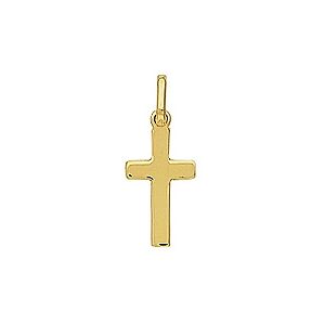 Orféva Pendentif Croix Fil Plat