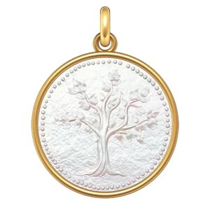 Manufacture Mayaud Médaille arbre de vie Perlé - or et nacre