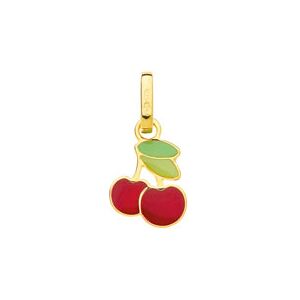 Orféva Pendentif Cerise Rouge Vert