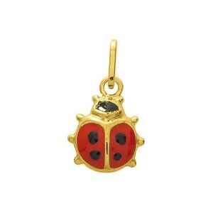 Orféva Pendentif Coccinelle Rouge (Or Jaune 9k)