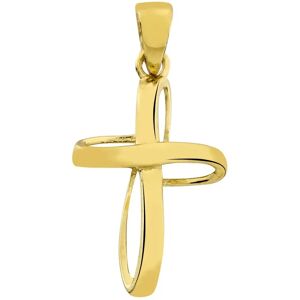 Orfeva Pendentif Croix ruban d'or (Or jaune)