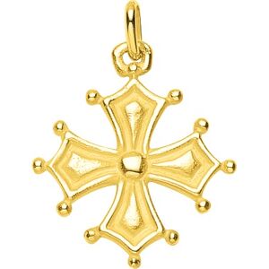 Orfeva Pendentif Croix Occitane la Magnifique Or jaune