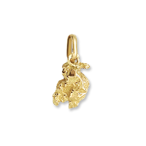 Orféva Pendentif pepite d'or Or Jaune 9K