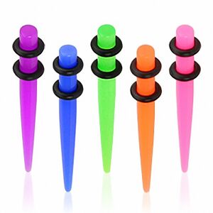 Piercing Street Piercing Ecarteur Acrylique UV Neon - Multicolore