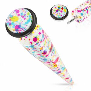 Piercing Street Faux Piercing ecarteur acrylique taches -