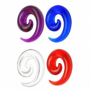 Piercing Street Piercing Ecarteur Acrylique Spirale - Multicolore