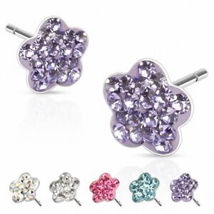 Piercing Street Paire boucles d'oreille fleur -