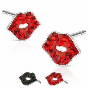 Piercing Street Paire boucles d'oreille levres -