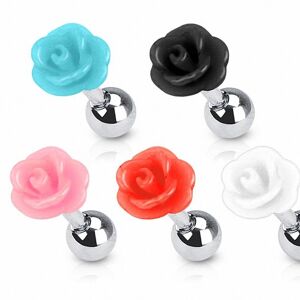 Piercing Street Piercing oreille cartilage rose acrylique -