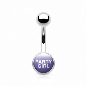 Piercing Street Piercing nombril party girl - Argente