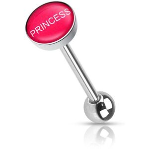 Piercing Street Piercing langue princess - Argente