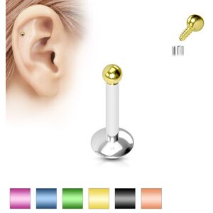 Piercing Street Piercing oreille Labret Micro Bille Titanium -