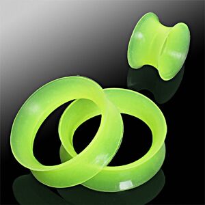 Piercing Street Piercing tunnel silicone vert ultra fin - Vert