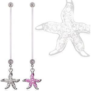 Piercing Street Piercing nombril de grossesse etoile de mer -