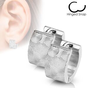 Piercing Street Paire Boucles d'oreille spirales -