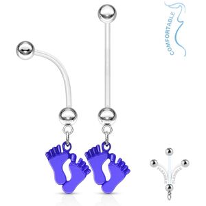 Piercing Street Piercing nombril de grossesse Pieds -