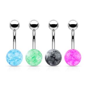 Piercing Street Piercing nombril Boule Acrylique Fausse Pierre -