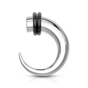 Piercing Street Piercing ecarteur Crochet en acier chirurgical - Argente