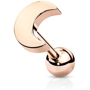 Piercing Street Piercing oreille cartilage helix lune or rose - Or Rose