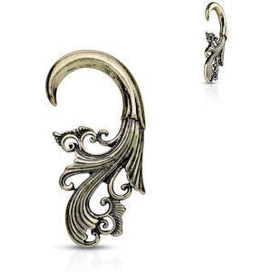 Piercing Street Piercing ecarteur oreille spirale tribal dore - Dore