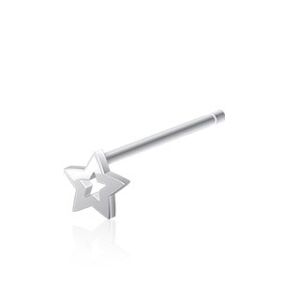 Piercing Street Piercing nez Argent Tige Pliable Etoile - Argente