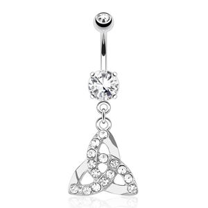 Piercing Street Piercing nombril noeud celtique - Argente