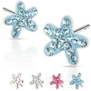 Piercing Street Paire boucles d'oreille etoile de mer -